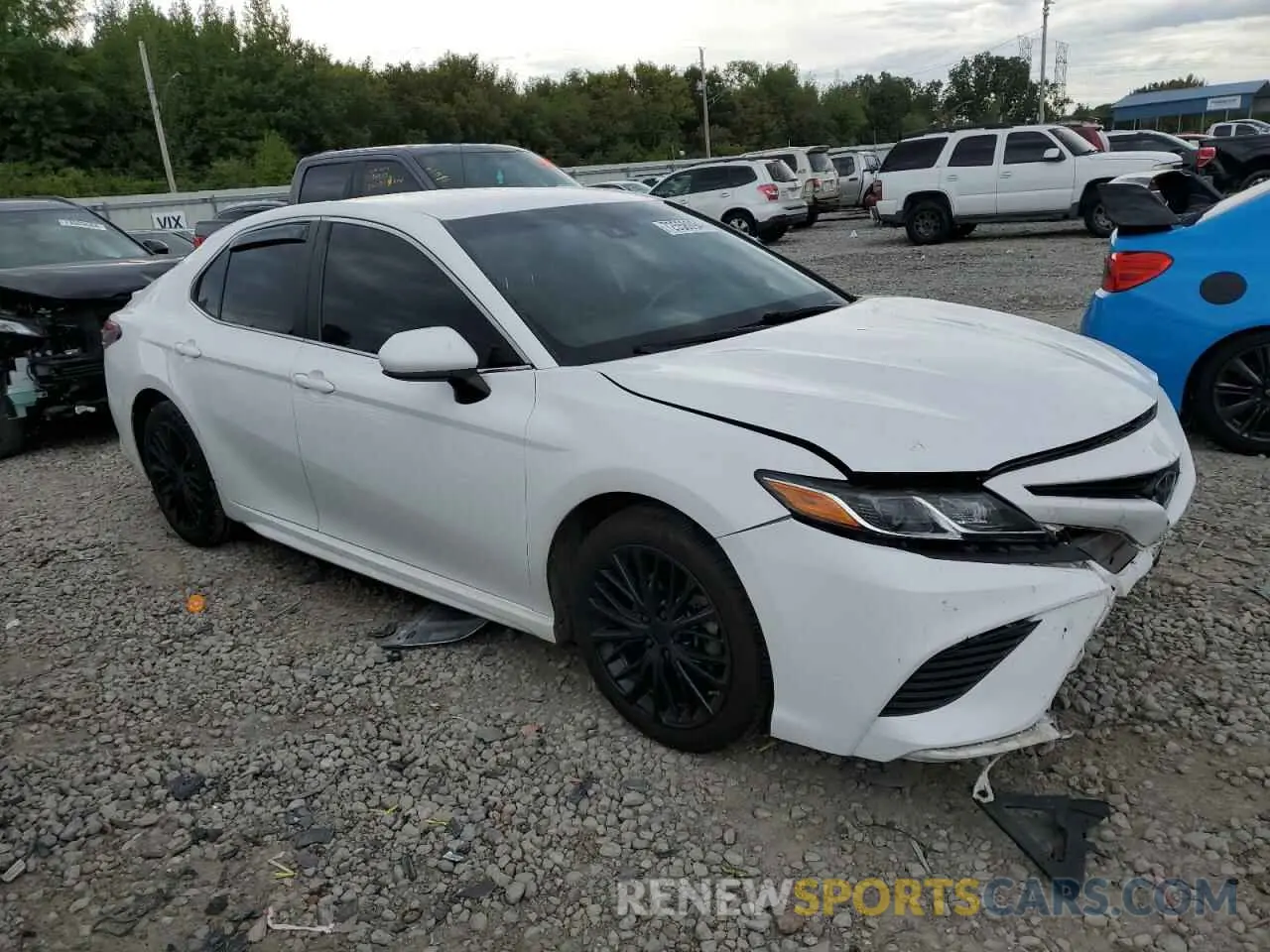 4 Photograph of a damaged car 4T1B11HK6KU791773 TOYOTA CAMRY 2019