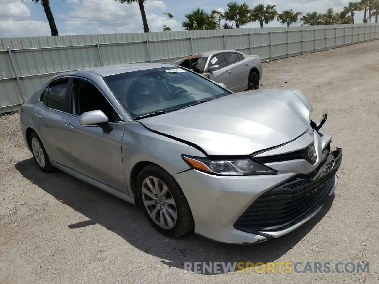 1 Photograph of a damaged car 4T1B11HK6KU794849 TOYOTA CAMRY 2019