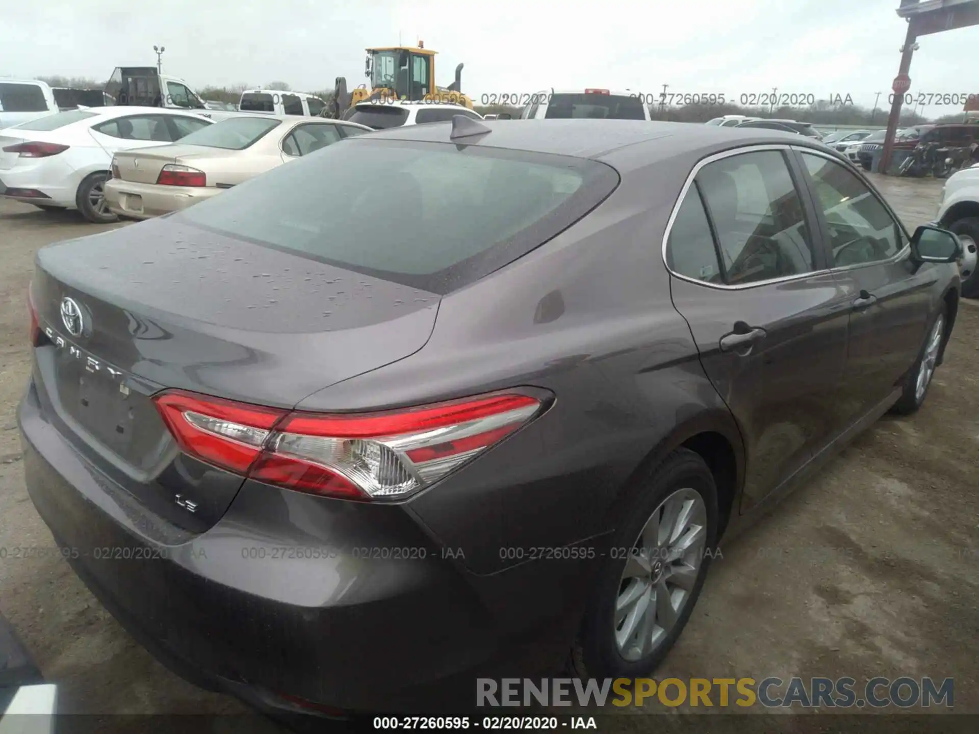 4 Photograph of a damaged car 4T1B11HK6KU795158 TOYOTA CAMRY 2019