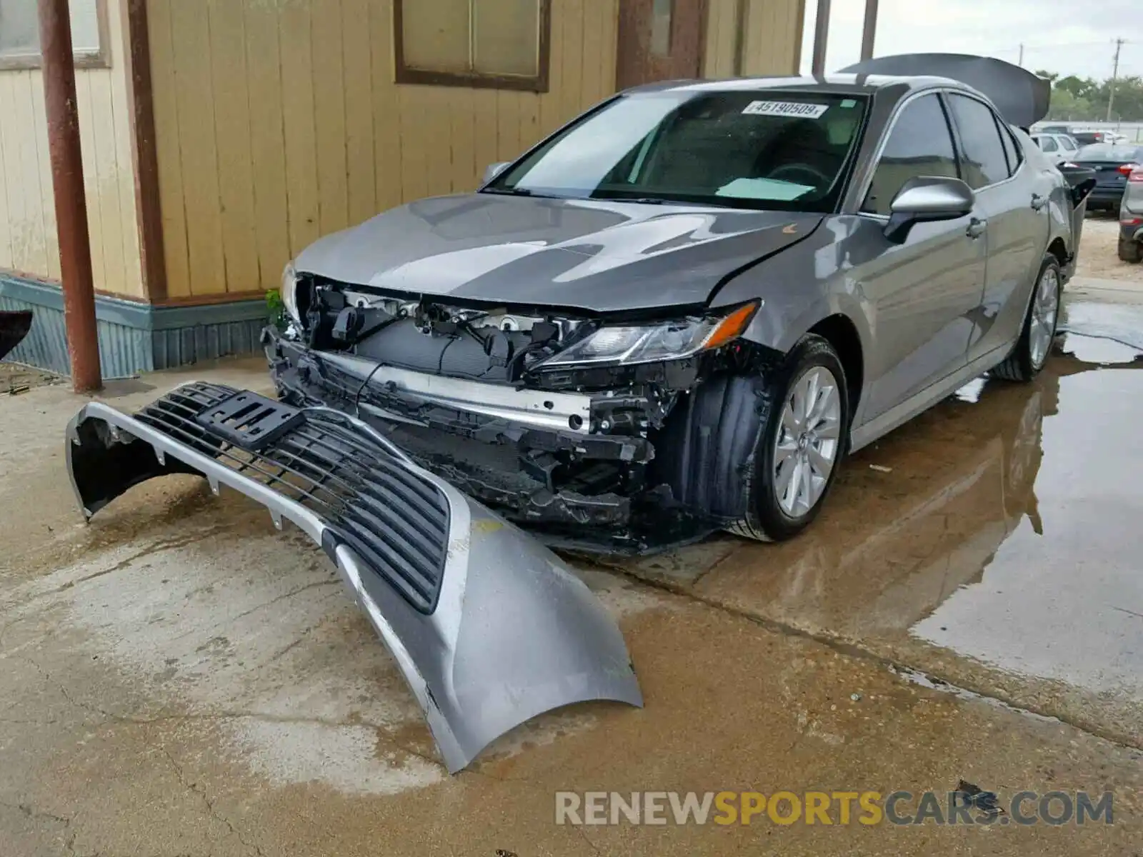 2 Photograph of a damaged car 4T1B11HK6KU797993 TOYOTA CAMRY 2019