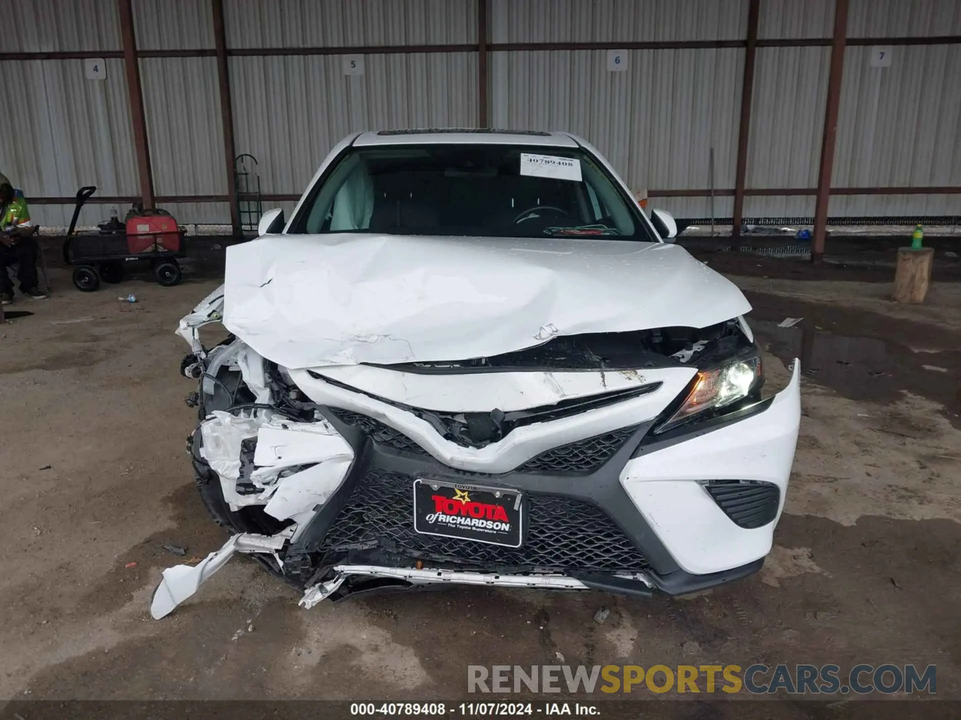 12 Photograph of a damaged car 4T1B11HK6KU799324 TOYOTA CAMRY 2019