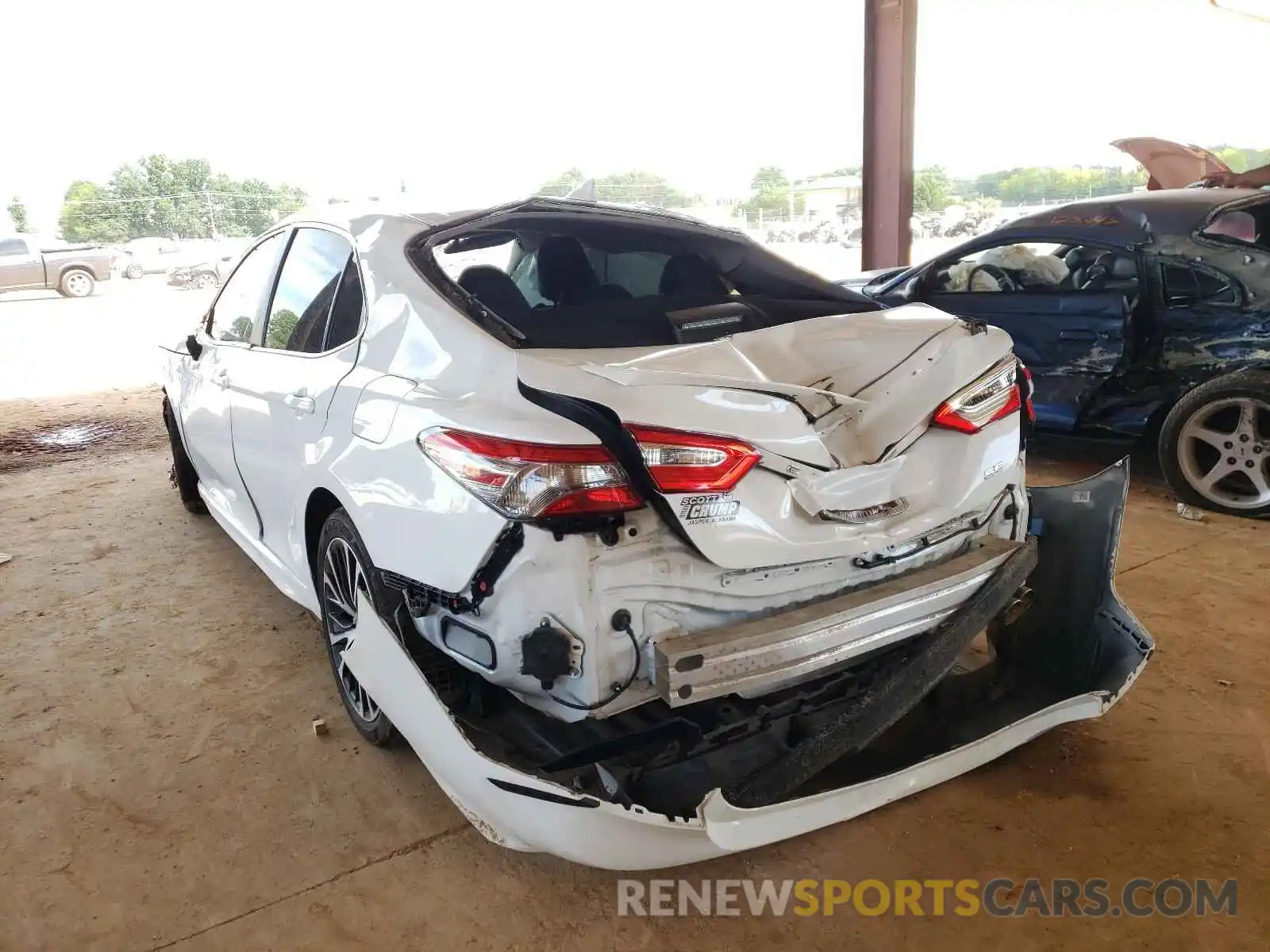 3 Photograph of a damaged car 4T1B11HK6KU799582 TOYOTA CAMRY 2019