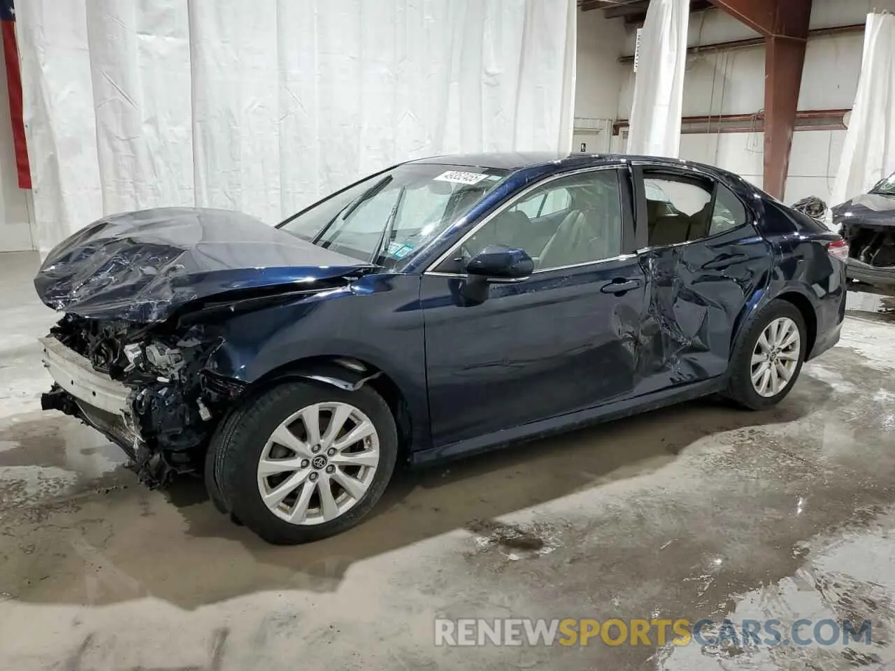 1 Photograph of a damaged car 4T1B11HK6KU799839 TOYOTA CAMRY 2019