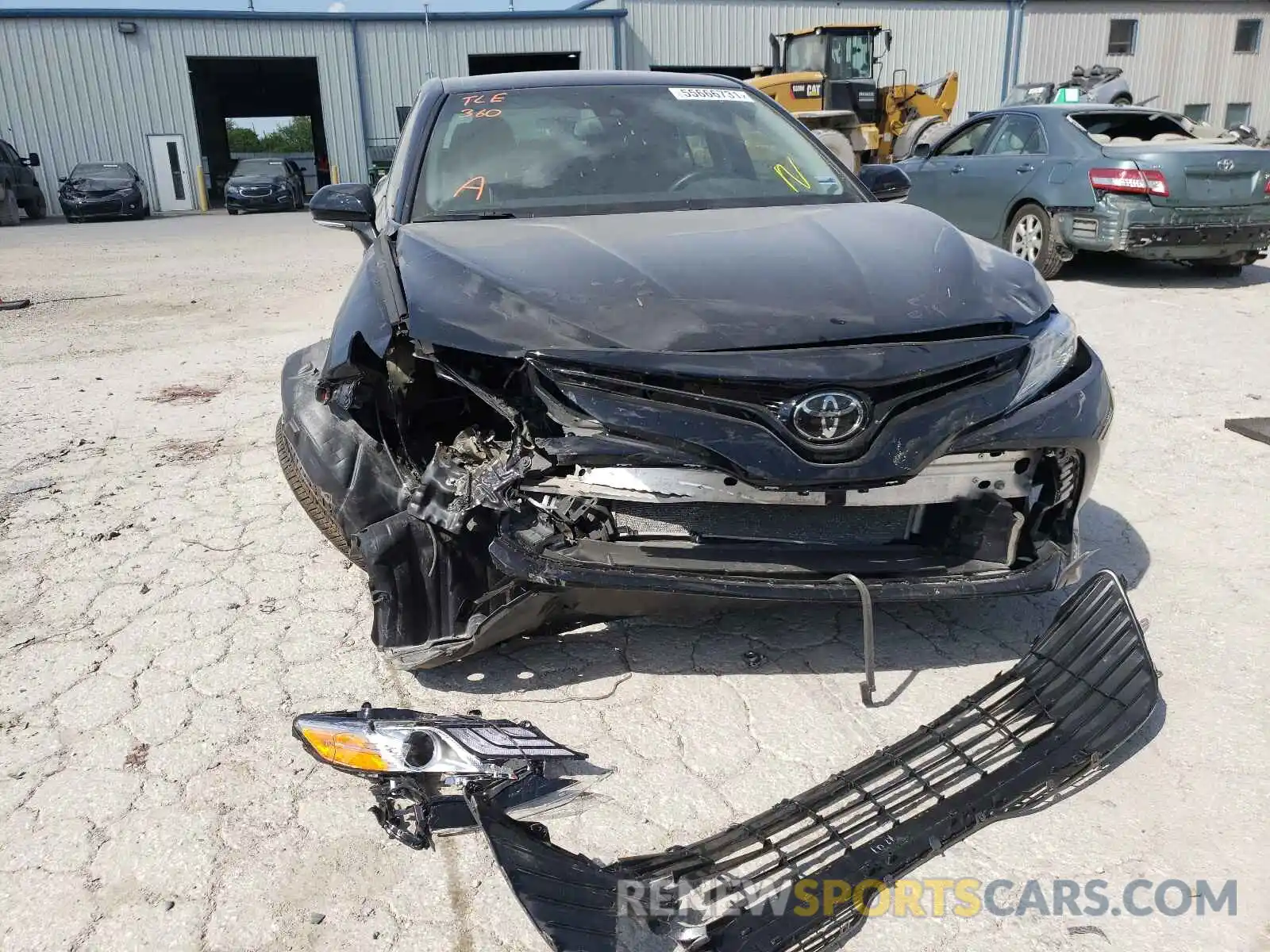 9 Photograph of a damaged car 4T1B11HK6KU802612 TOYOTA CAMRY 2019