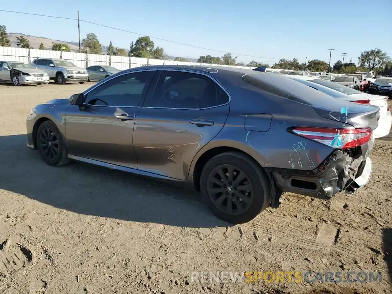 2 Photograph of a damaged car 4T1B11HK6KU804179 TOYOTA CAMRY 2019