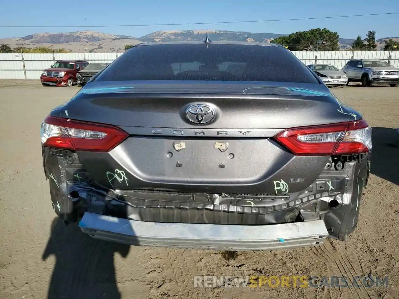 6 Photograph of a damaged car 4T1B11HK6KU804179 TOYOTA CAMRY 2019