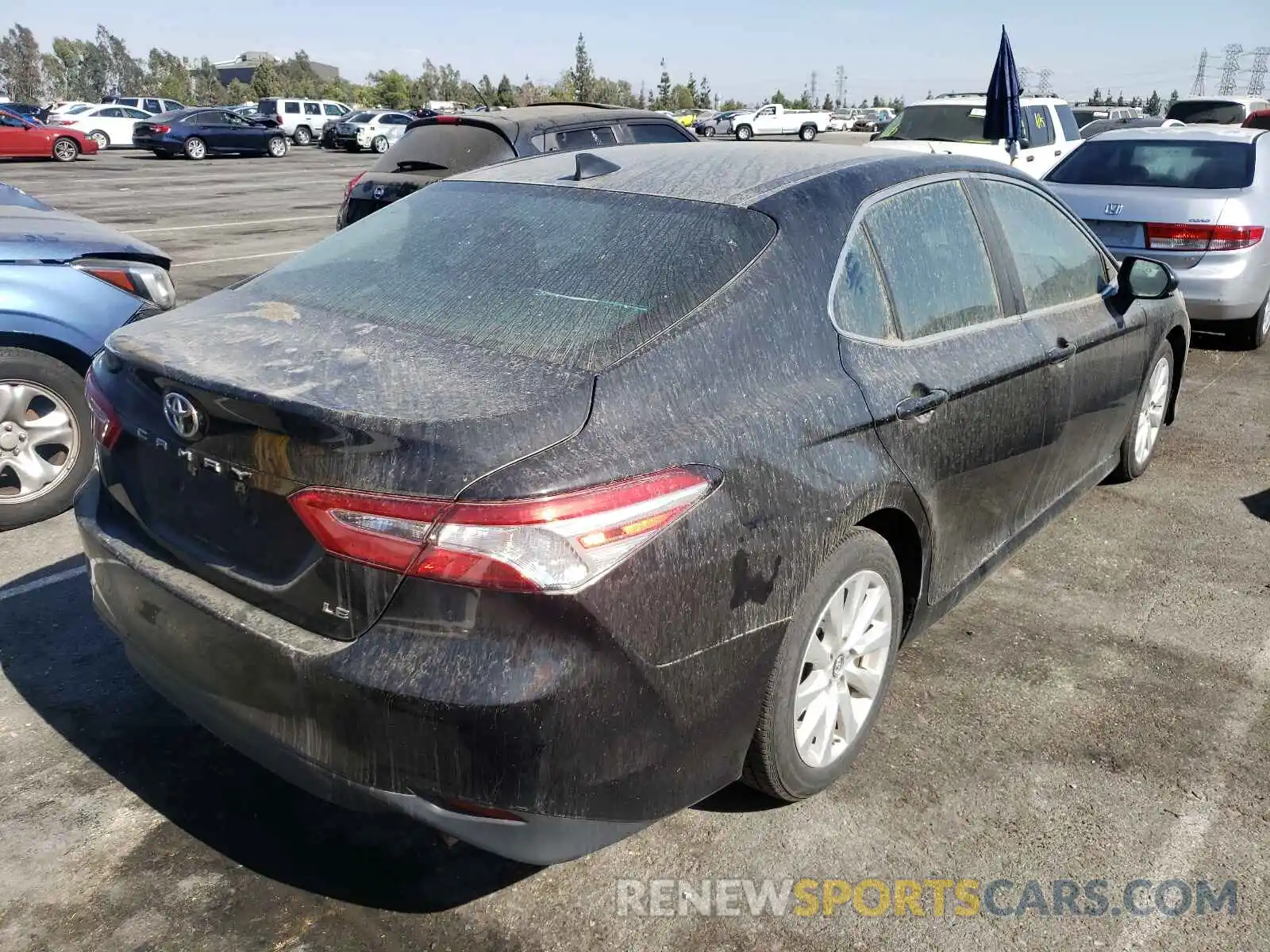 4 Photograph of a damaged car 4T1B11HK6KU804196 TOYOTA CAMRY 2019