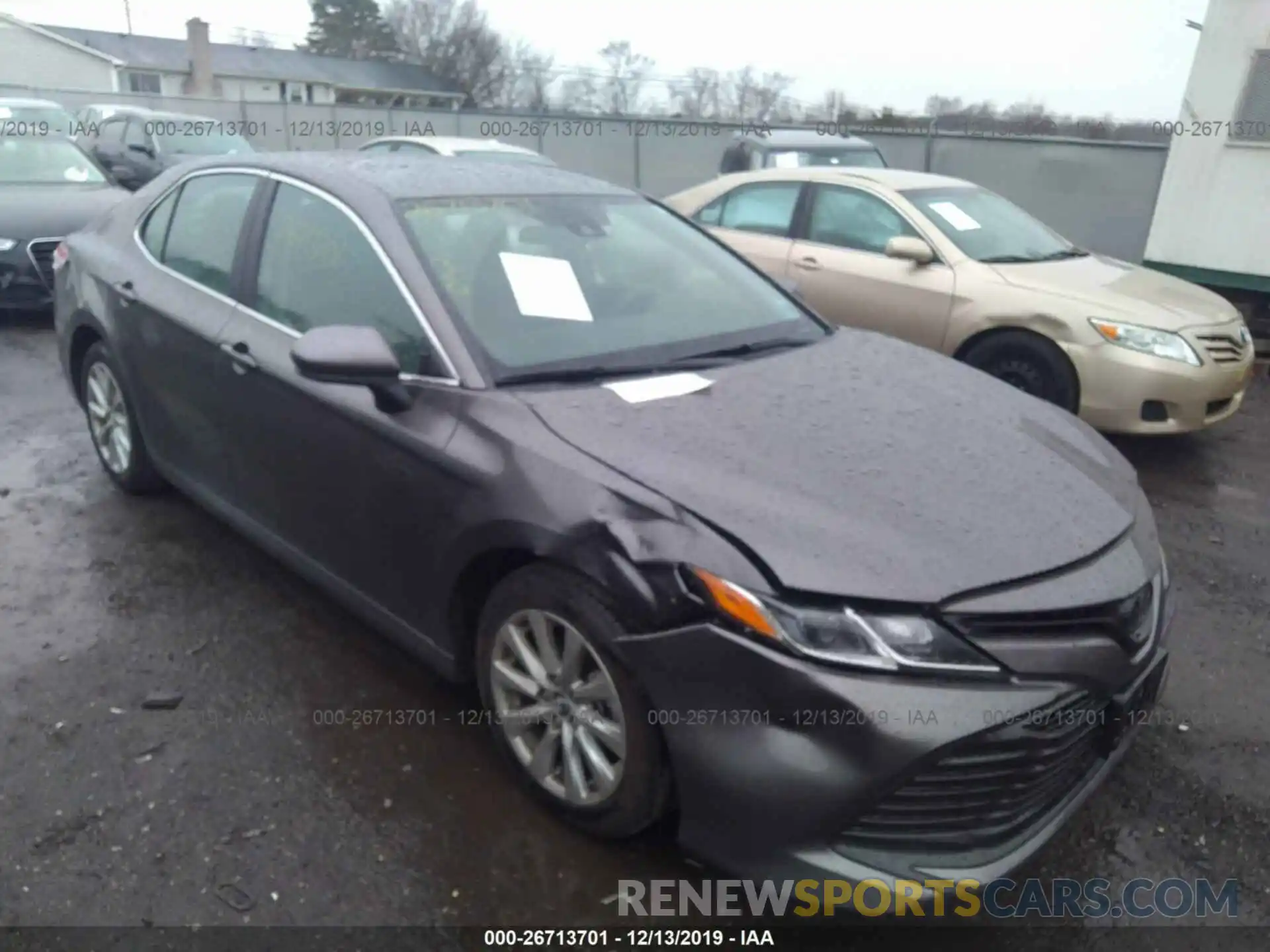 1 Photograph of a damaged car 4T1B11HK6KU806191 TOYOTA CAMRY 2019