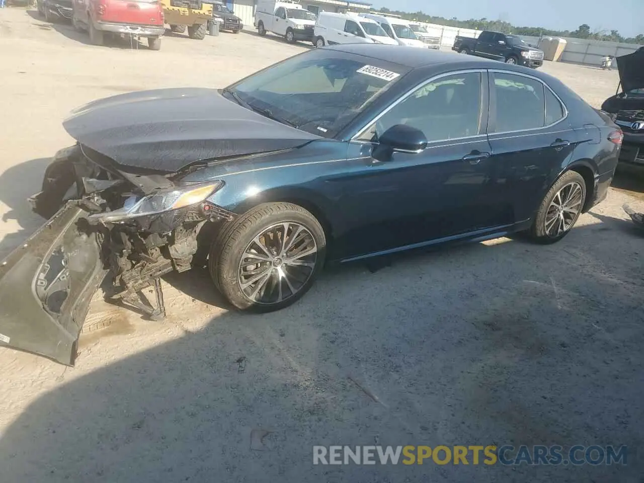1 Photograph of a damaged car 4T1B11HK6KU806515 TOYOTA CAMRY 2019