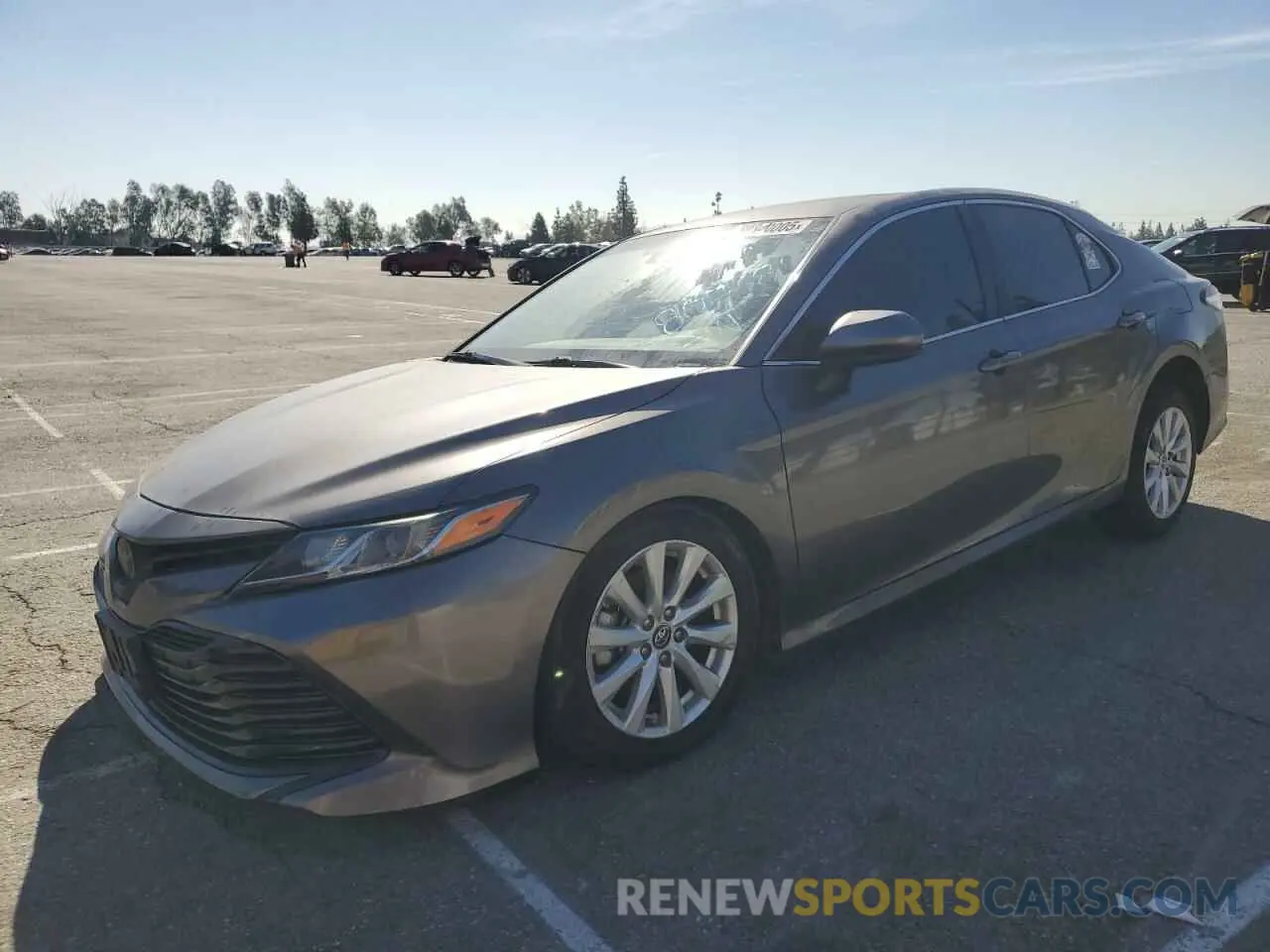 1 Photograph of a damaged car 4T1B11HK6KU807681 TOYOTA CAMRY 2019