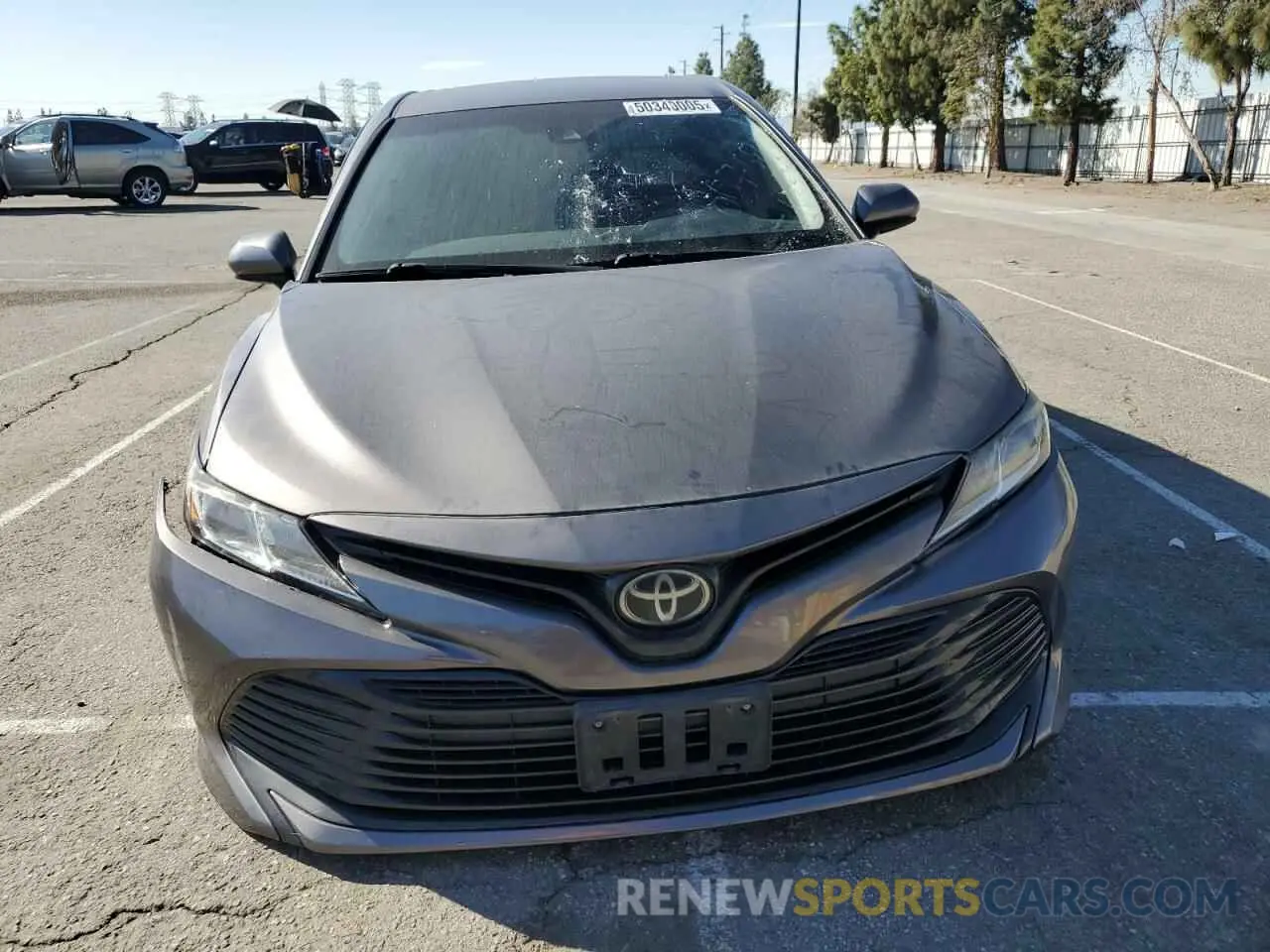 5 Photograph of a damaged car 4T1B11HK6KU807681 TOYOTA CAMRY 2019