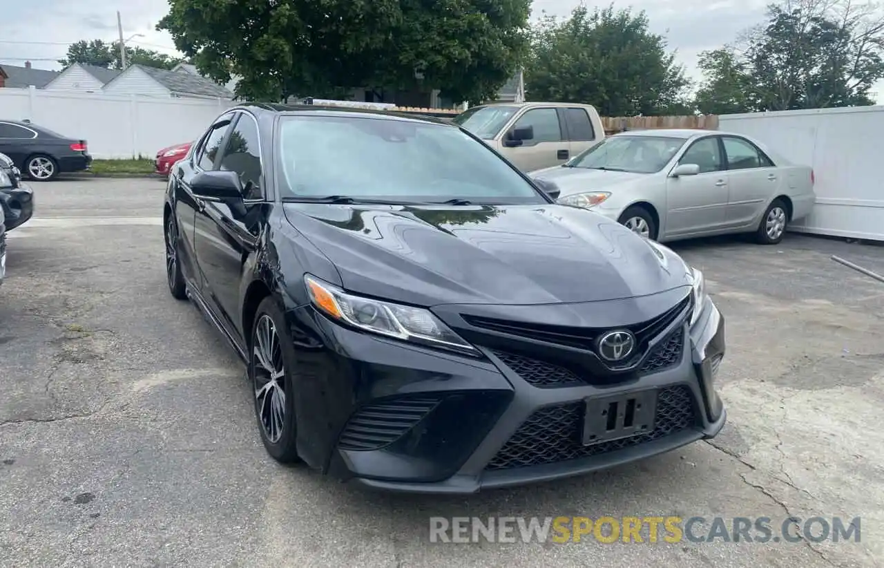 1 Photograph of a damaged car 4T1B11HK6KU807776 TOYOTA CAMRY 2019