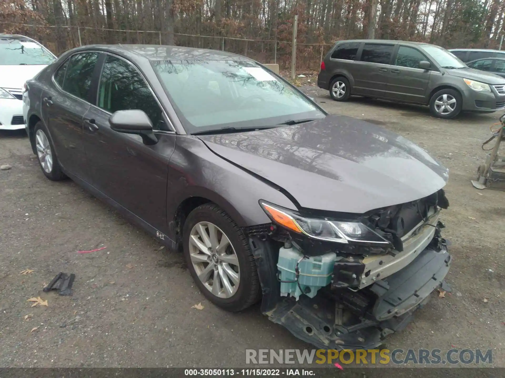 1 Photograph of a damaged car 4T1B11HK6KU809026 TOYOTA CAMRY 2019