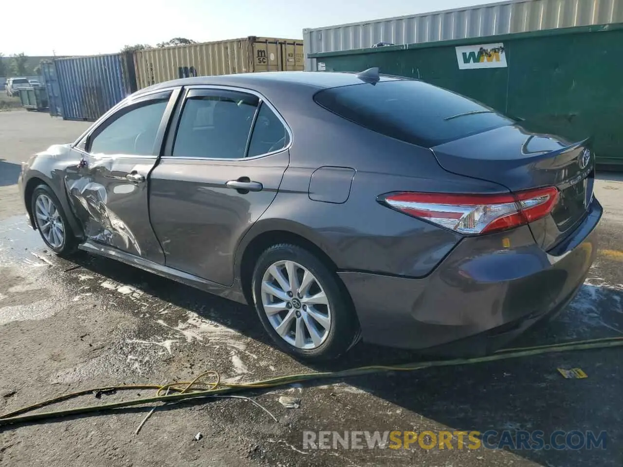 2 Photograph of a damaged car 4T1B11HK6KU813609 TOYOTA CAMRY 2019
