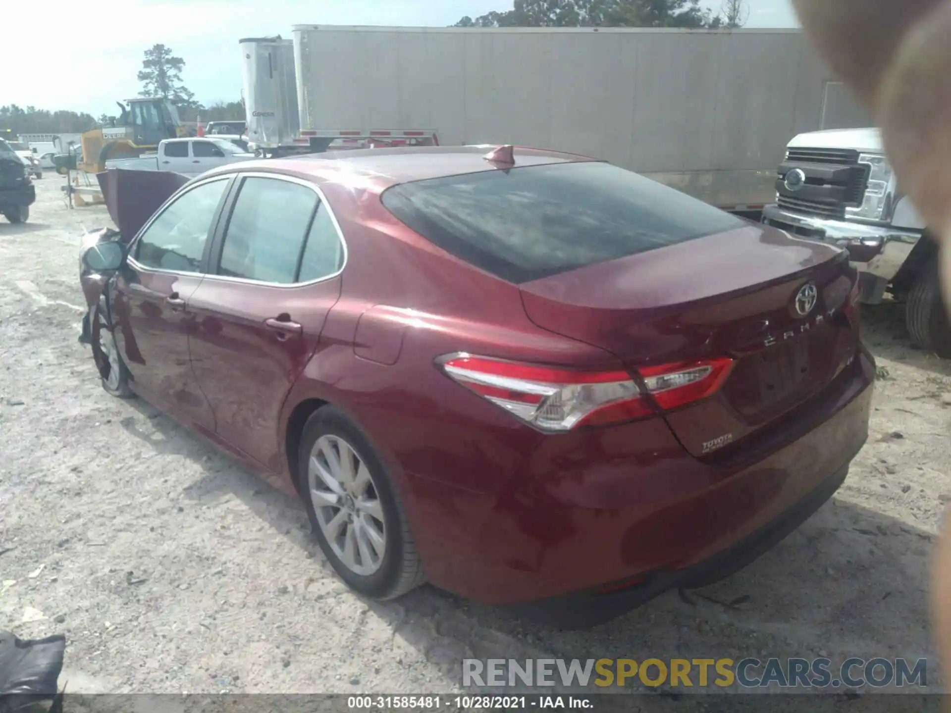 3 Photograph of a damaged car 4T1B11HK6KU814033 TOYOTA CAMRY 2019