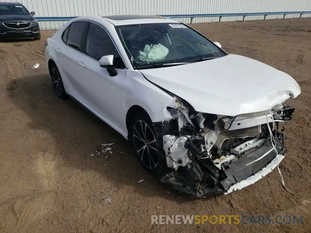 1 Photograph of a damaged car 4T1B11HK6KU815943 TOYOTA CAMRY 2019