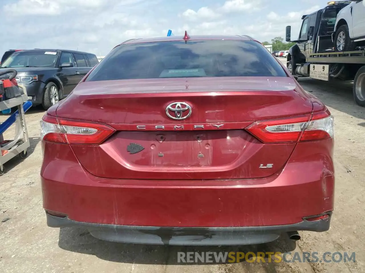 6 Photograph of a damaged car 4T1B11HK6KU817630 TOYOTA CAMRY 2019