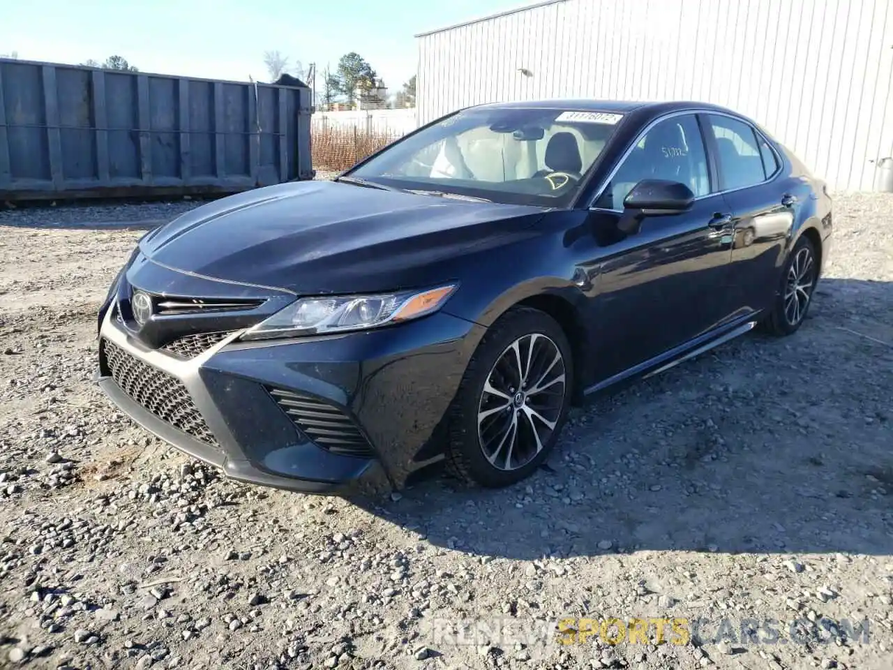 2 Photograph of a damaged car 4T1B11HK6KU818955 TOYOTA CAMRY 2019