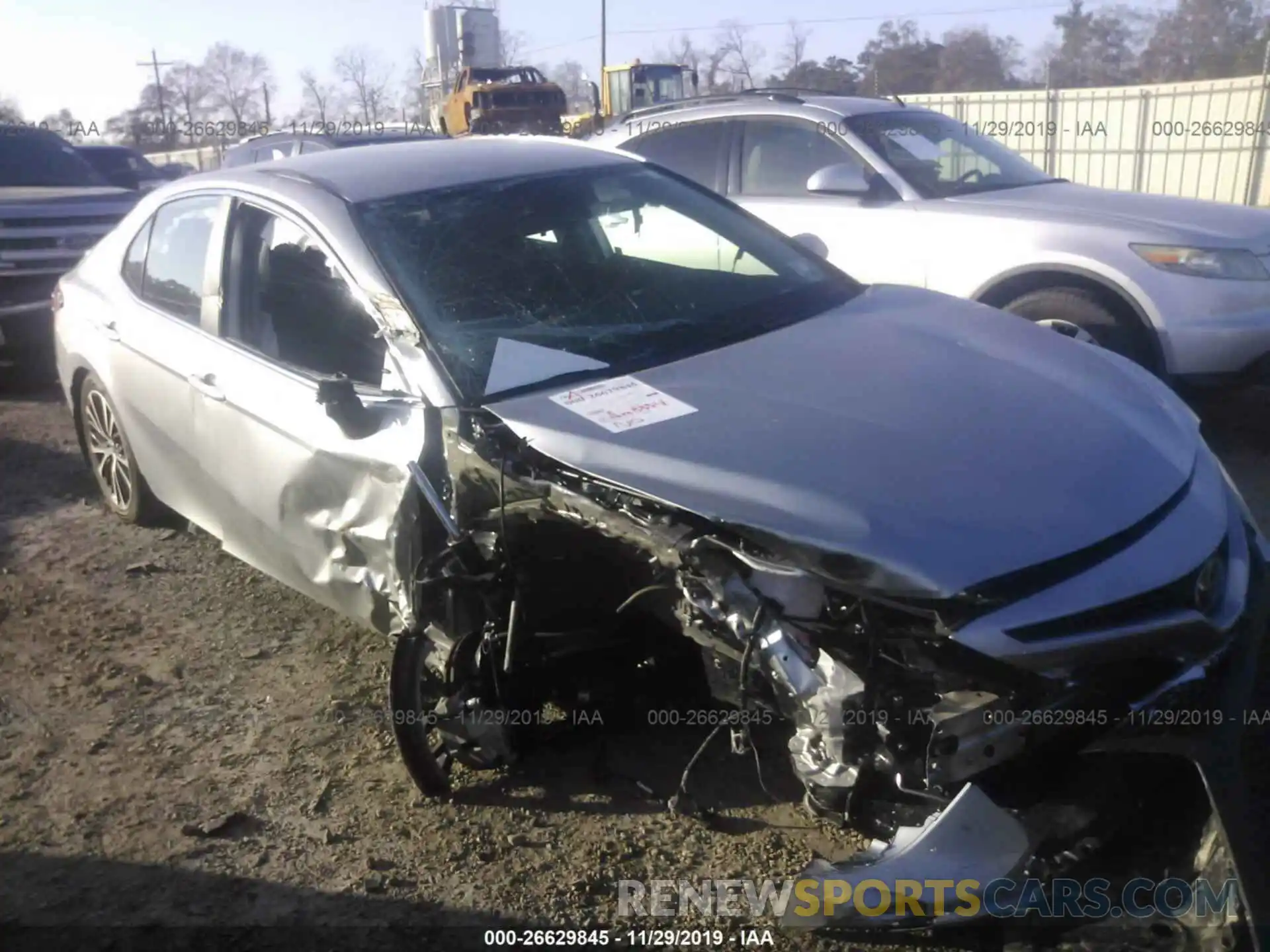 1 Photograph of a damaged car 4T1B11HK6KU819748 TOYOTA CAMRY 2019