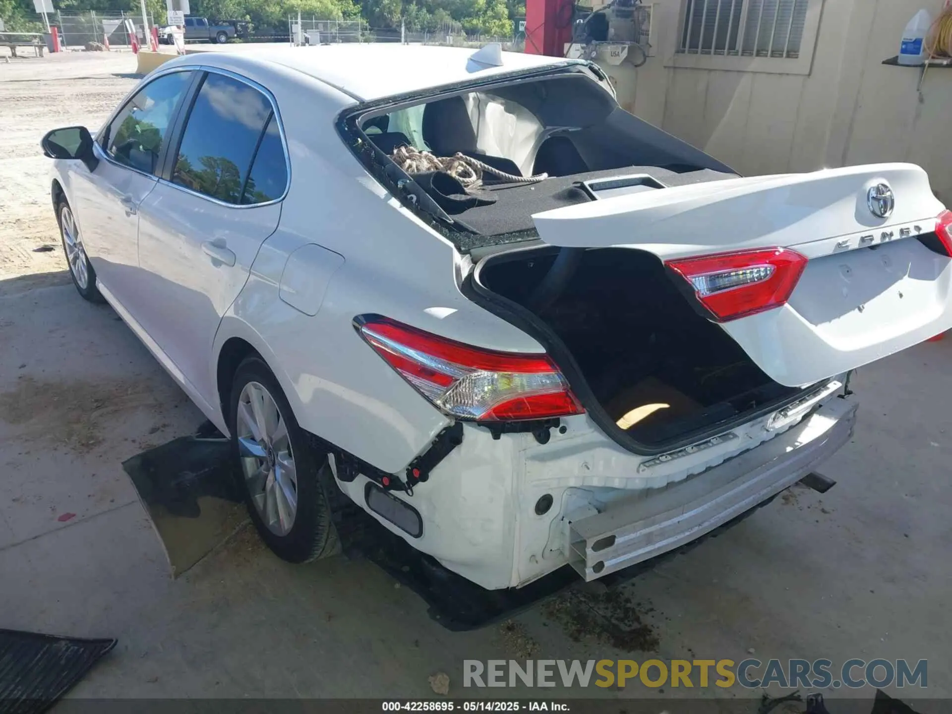 3 Photograph of a damaged car 4T1B11HK6KU821600 TOYOTA CAMRY 2019