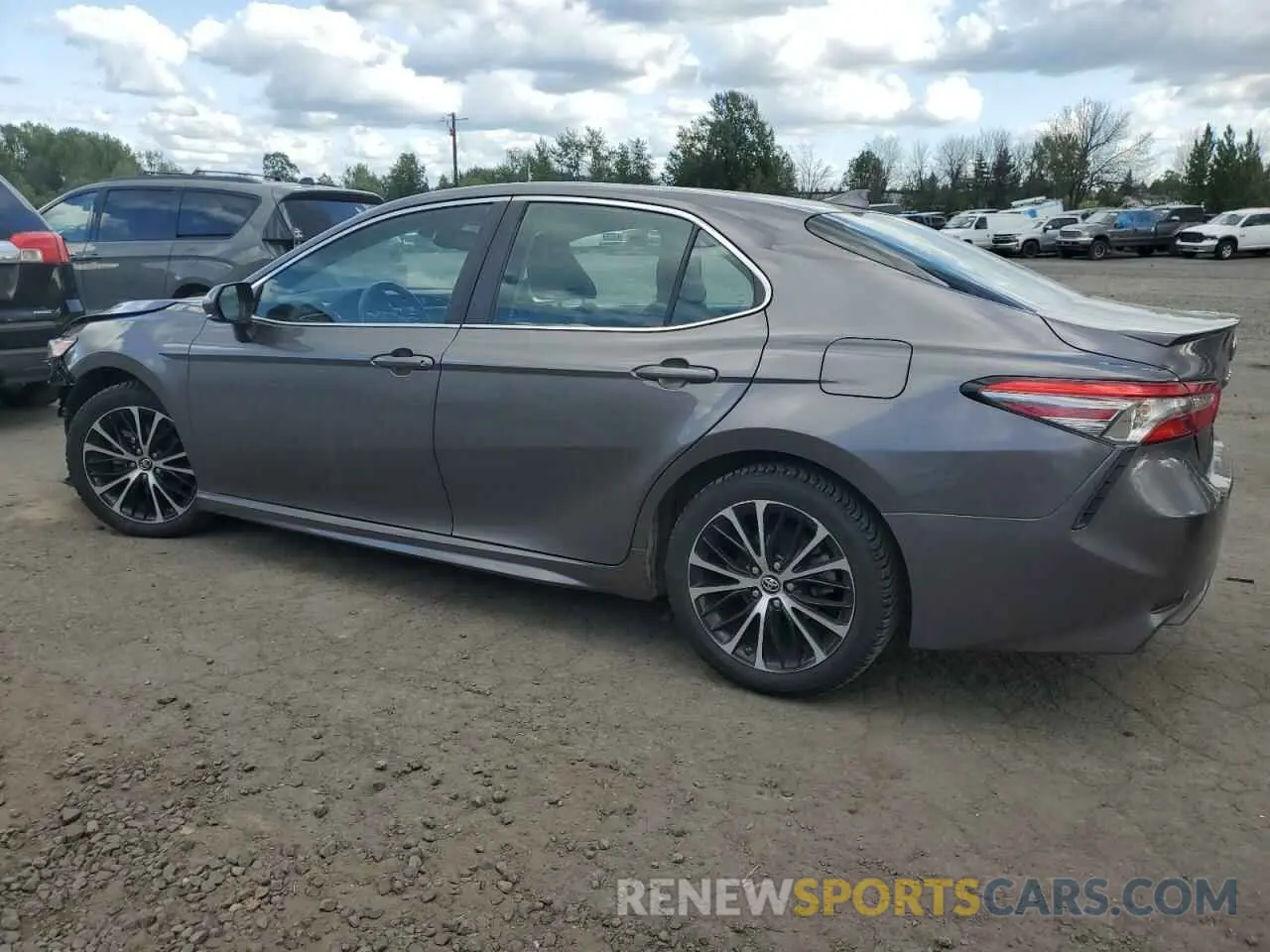 2 Photograph of a damaged car 4T1B11HK6KU824044 TOYOTA CAMRY 2019