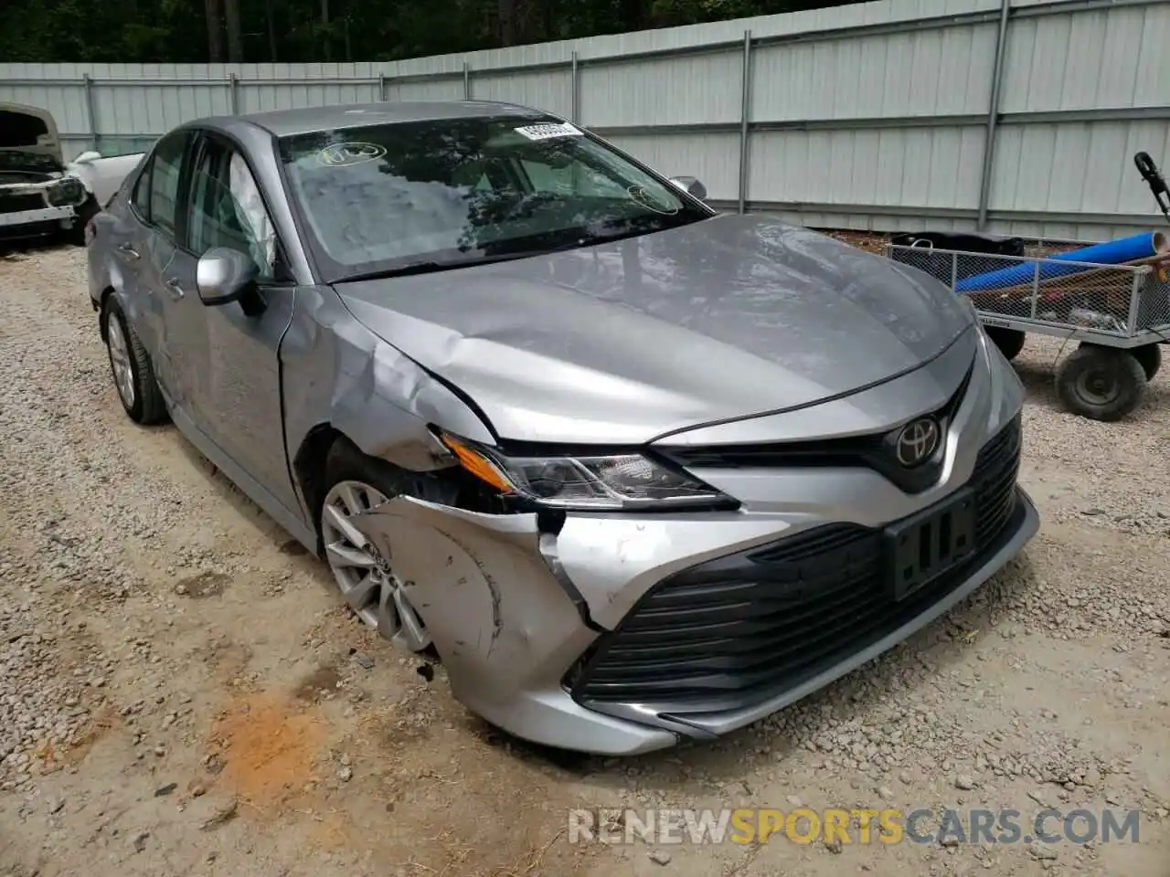 1 Photograph of a damaged car 4T1B11HK6KU825825 TOYOTA CAMRY 2019