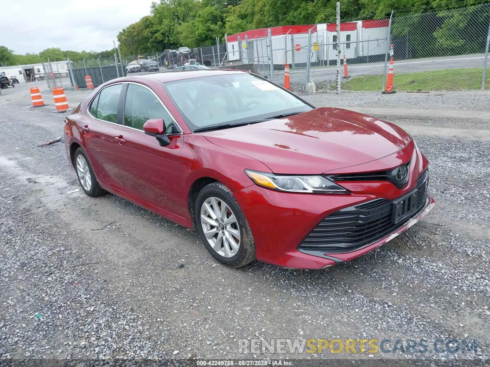 1 Photograph of a damaged car 4T1B11HK6KU825971 TOYOTA CAMRY 2019