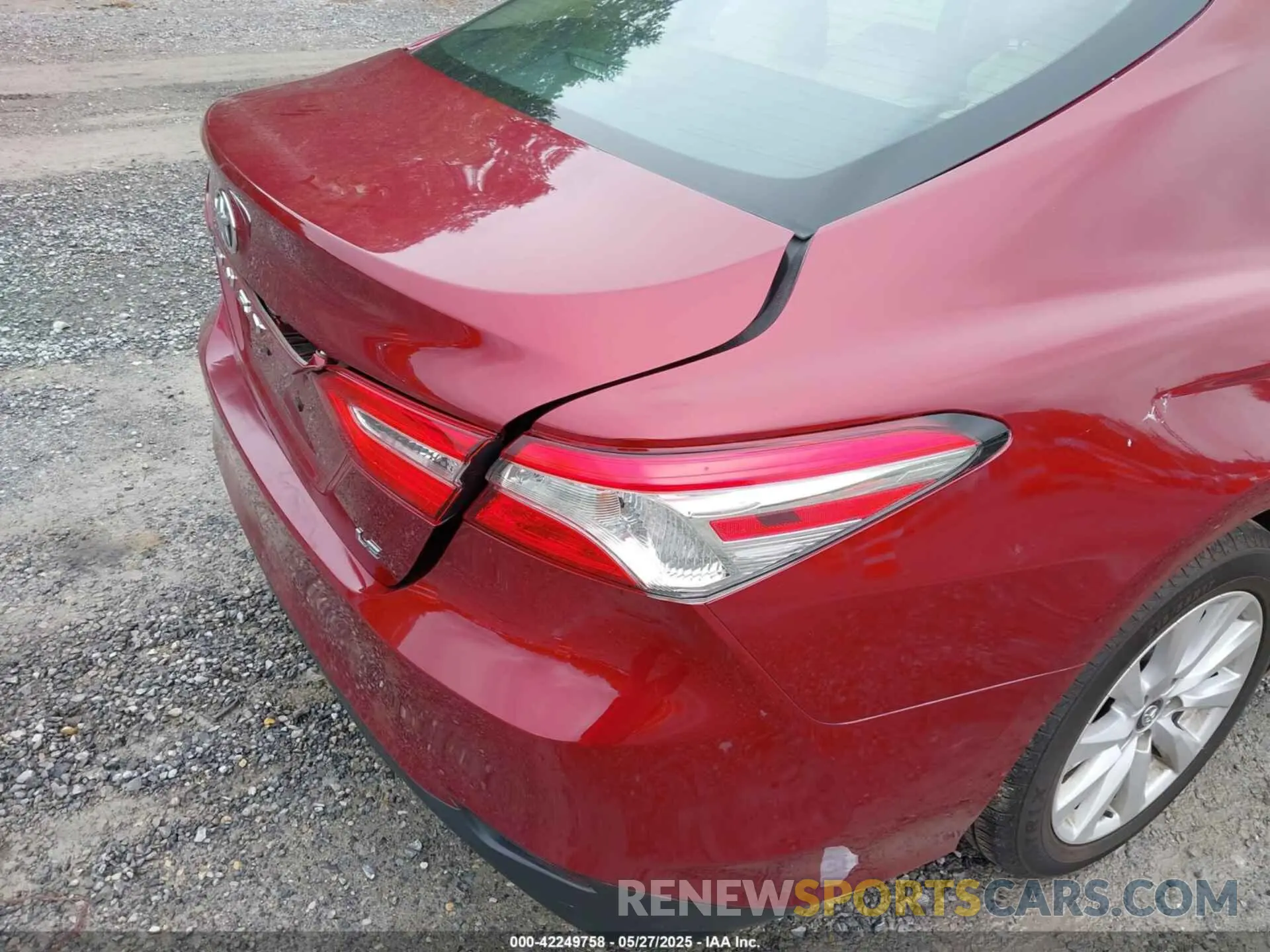 19 Photograph of a damaged car 4T1B11HK6KU825971 TOYOTA CAMRY 2019