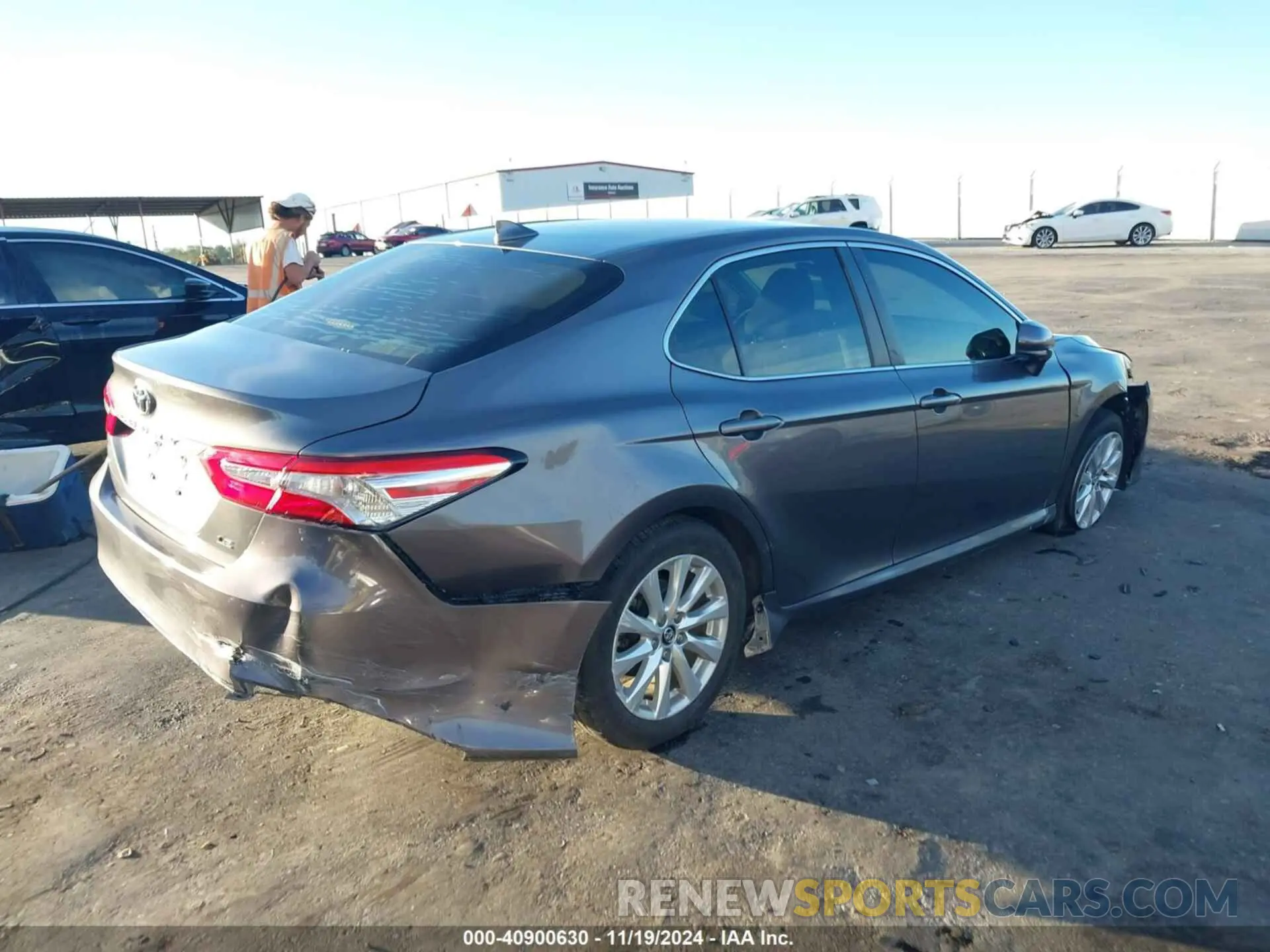 3 Photograph of a damaged car 4T1B11HK6KU826019 TOYOTA CAMRY 2019