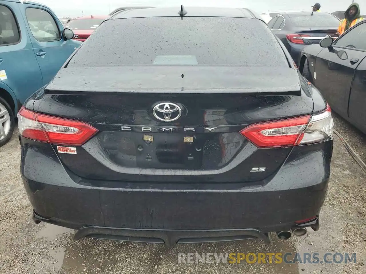 6 Photograph of a damaged car 4T1B11HK6KU826098 TOYOTA CAMRY 2019