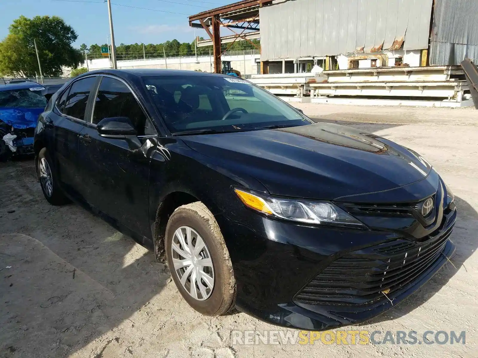 1 Photograph of a damaged car 4T1B11HK6KU836064 TOYOTA CAMRY 2019