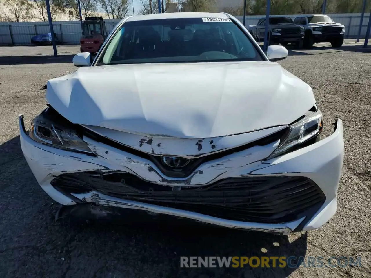 5 Photograph of a damaged car 4T1B11HK6KU844343 TOYOTA CAMRY 2019