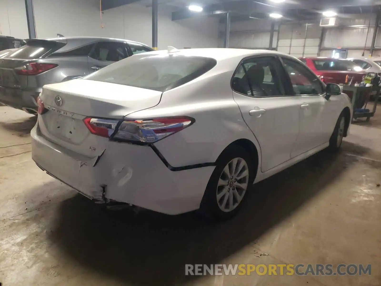 4 Photograph of a damaged car 4T1B11HK6KU845427 TOYOTA CAMRY 2019