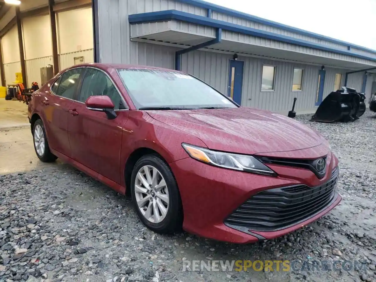 1 Photograph of a damaged car 4T1B11HK6KU846657 TOYOTA CAMRY 2019