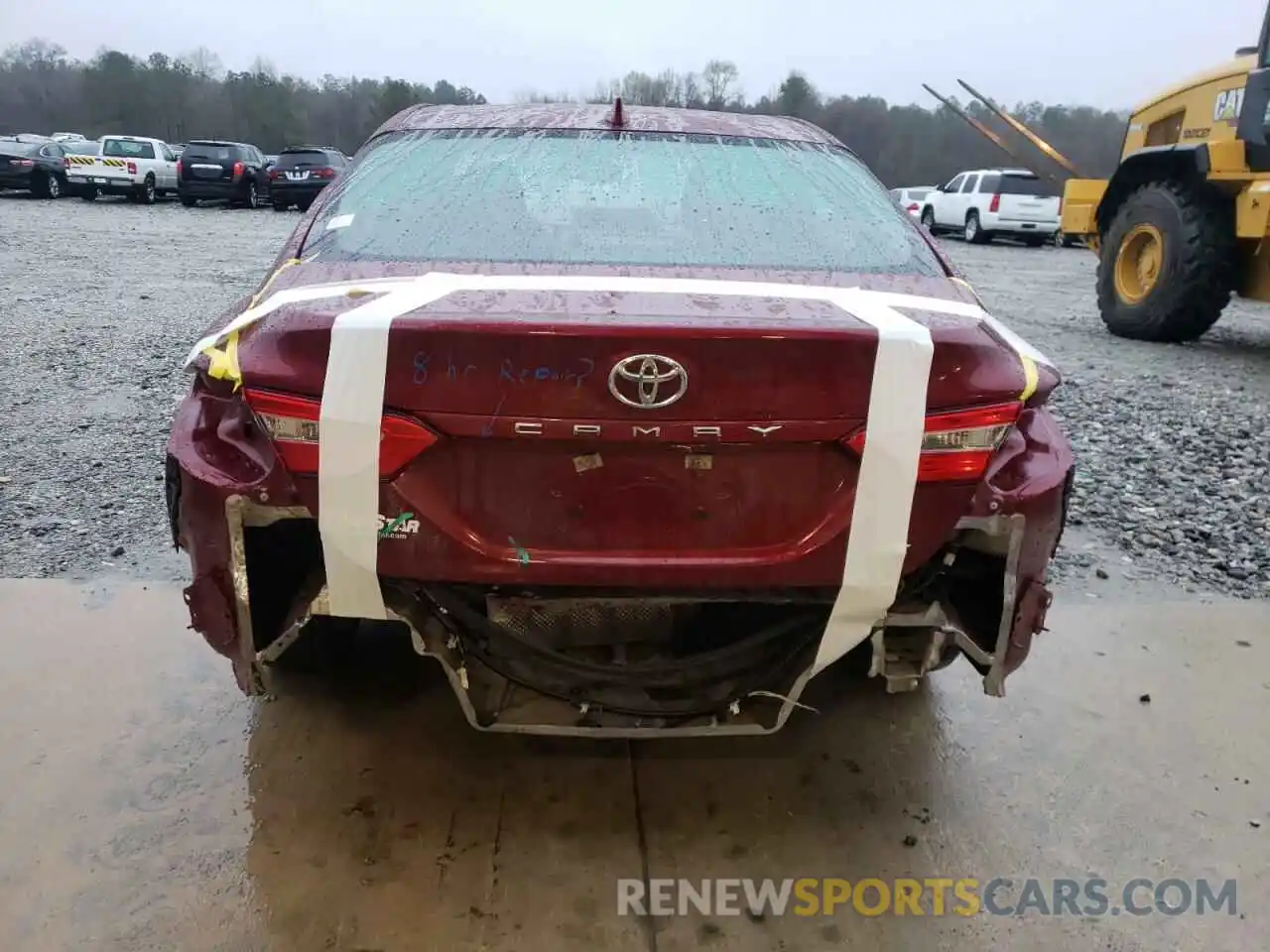 9 Photograph of a damaged car 4T1B11HK6KU846657 TOYOTA CAMRY 2019