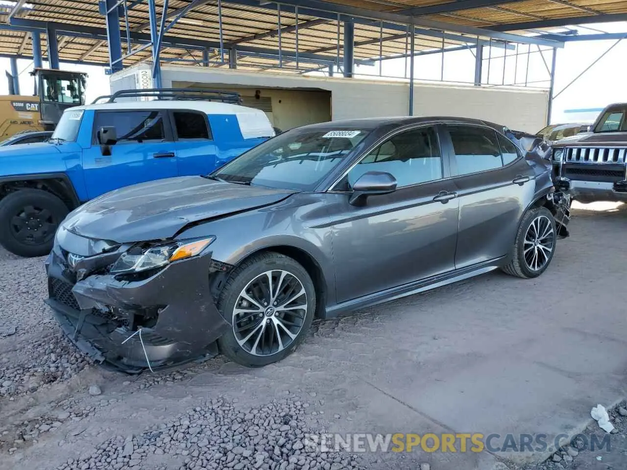 1 Photograph of a damaged car 4T1B11HK6KU848697 TOYOTA CAMRY 2019