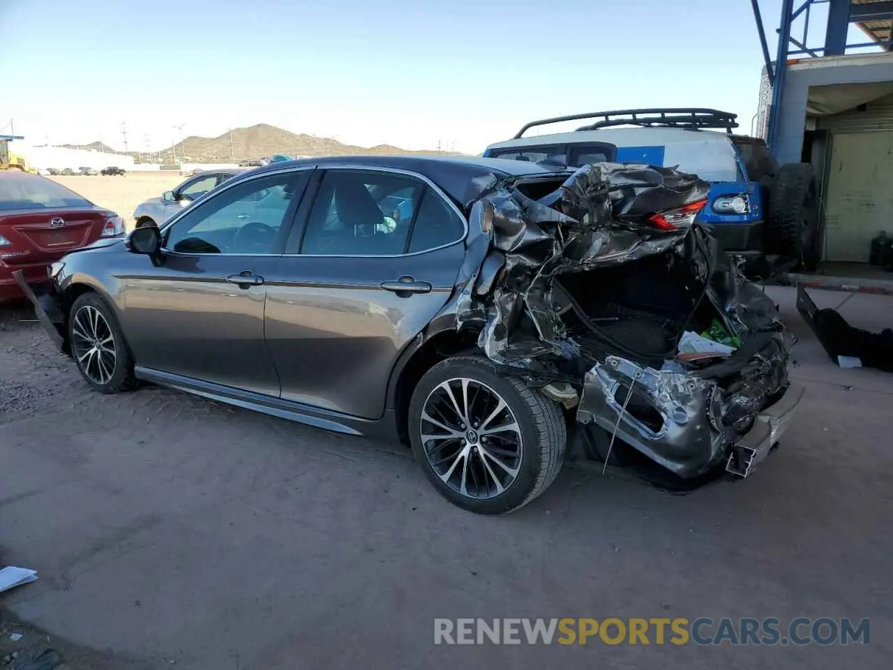 2 Photograph of a damaged car 4T1B11HK6KU848697 TOYOTA CAMRY 2019
