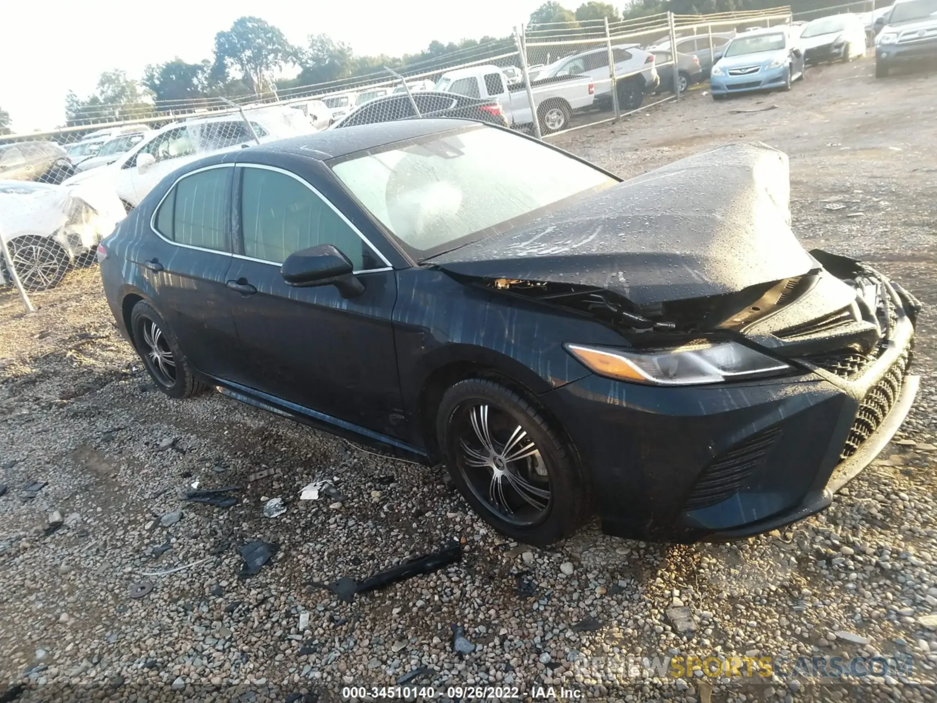 1 Photograph of a damaged car 4T1B11HK6KU854287 TOYOTA CAMRY 2019
