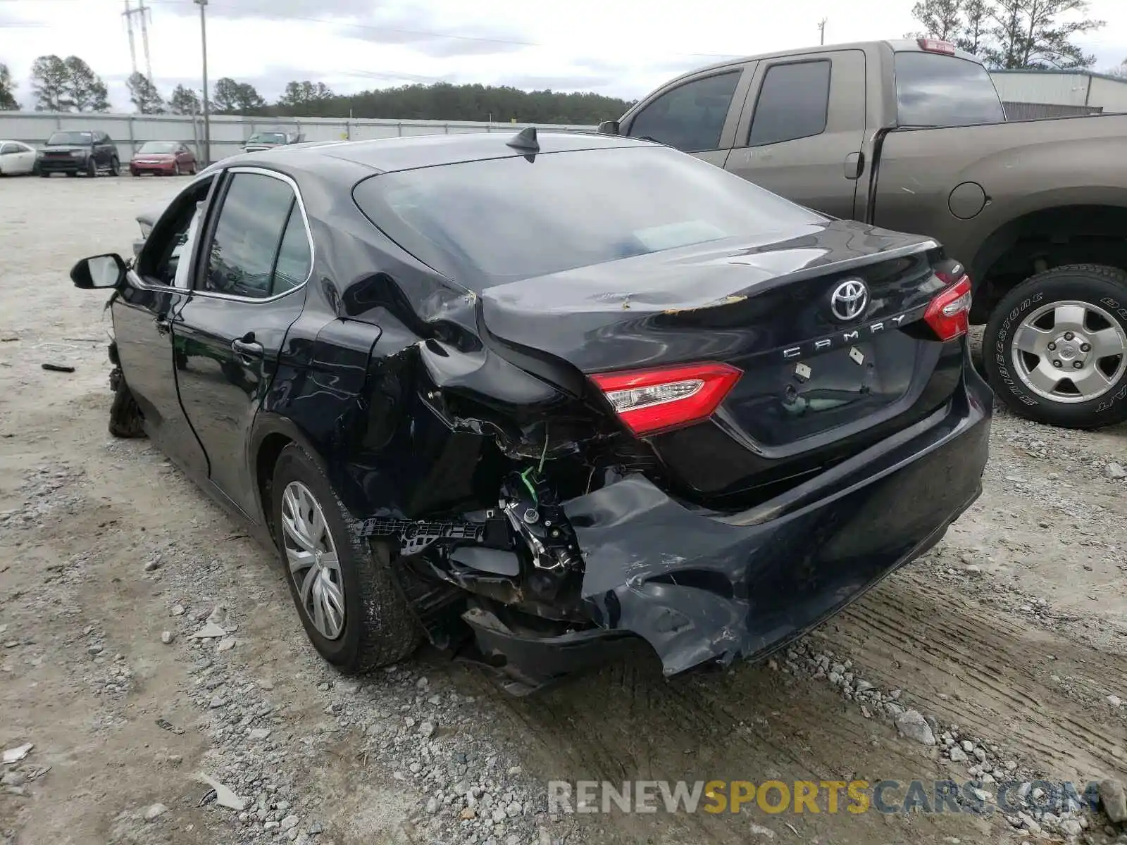 3 Photograph of a damaged car 4T1B11HK6KU855469 TOYOTA CAMRY 2019