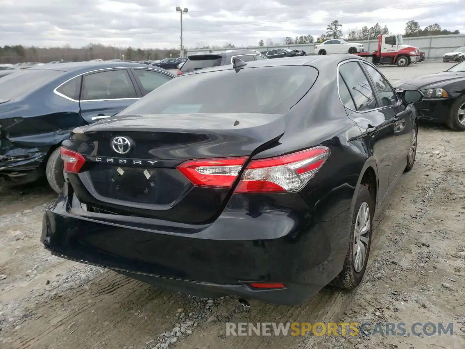 4 Photograph of a damaged car 4T1B11HK6KU855469 TOYOTA CAMRY 2019