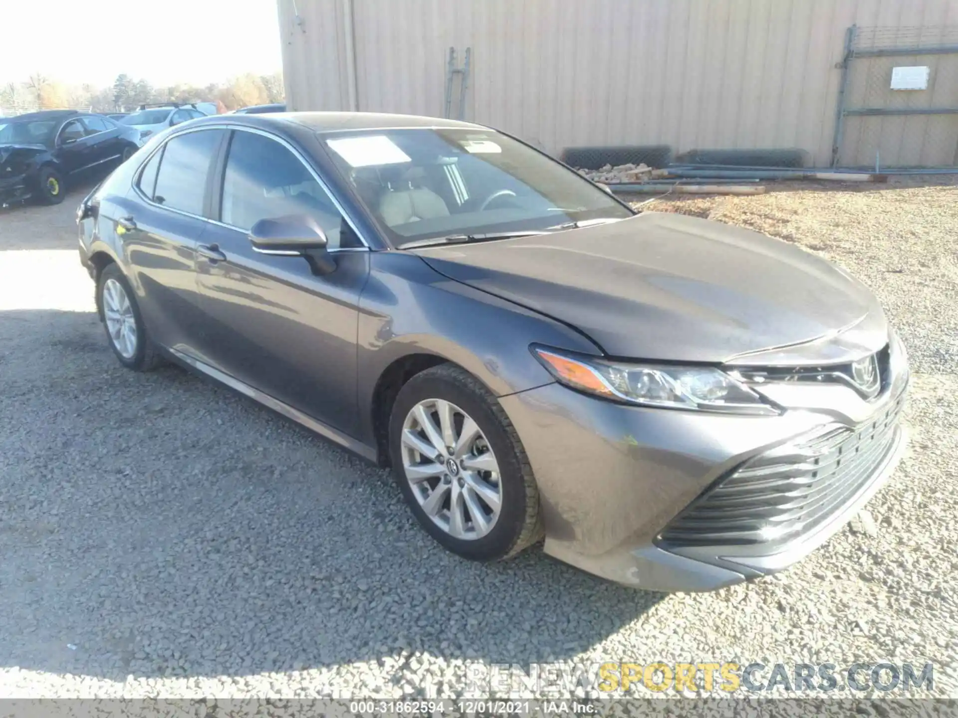 1 Photograph of a damaged car 4T1B11HK6KU855701 TOYOTA CAMRY 2019