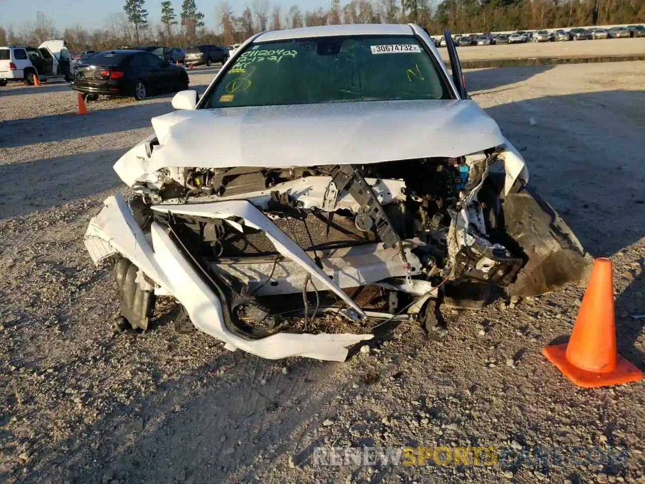 9 Photograph of a damaged car 4T1B11HK6KU856315 TOYOTA CAMRY 2019