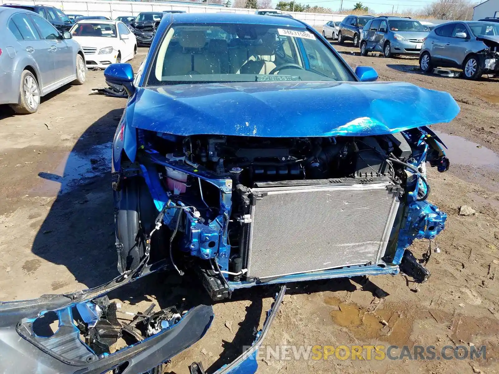 9 Photograph of a damaged car 4T1B11HK7KU160756 TOYOTA CAMRY 2019