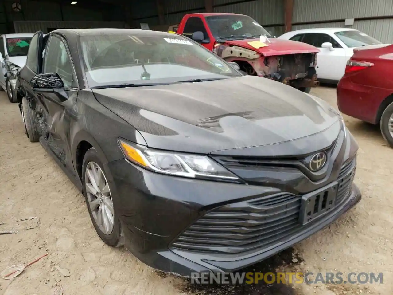 1 Photograph of a damaged car 4T1B11HK7KU161552 TOYOTA CAMRY 2019