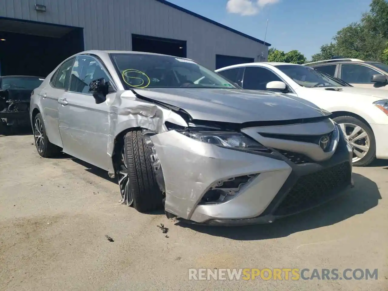 1 Photograph of a damaged car 4T1B11HK7KU162295 TOYOTA CAMRY 2019