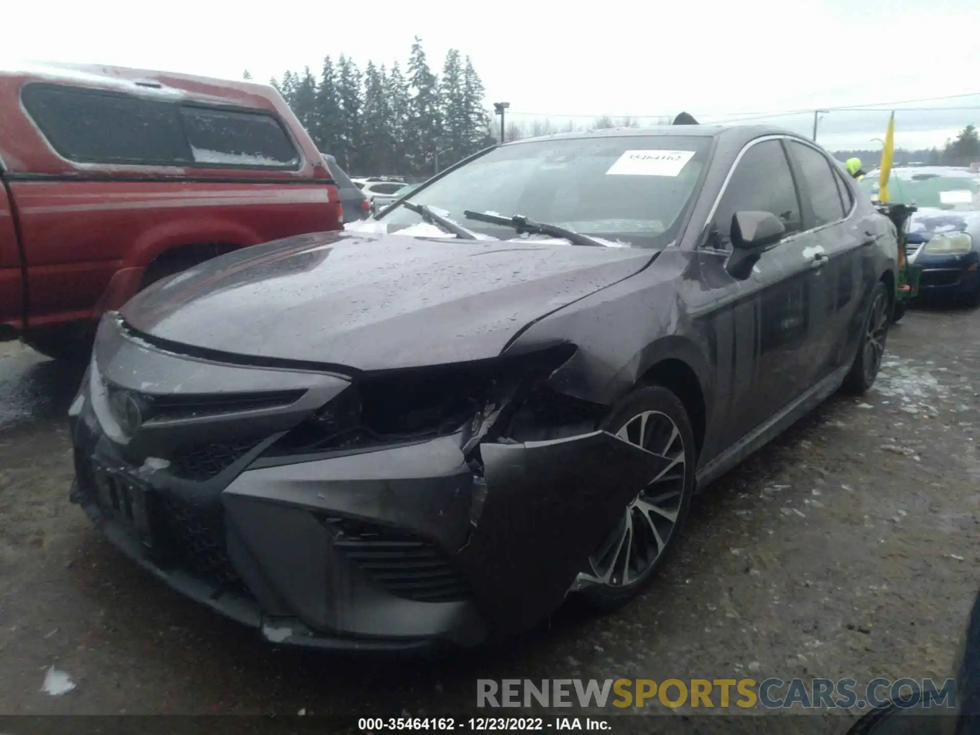 2 Photograph of a damaged car 4T1B11HK7KU163401 TOYOTA CAMRY 2019