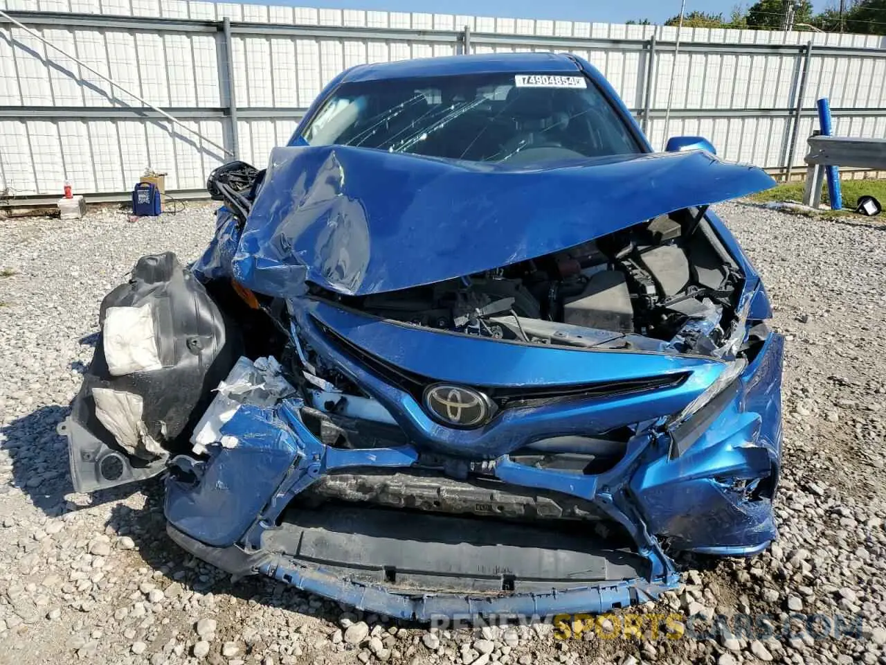 5 Photograph of a damaged car 4T1B11HK7KU165715 TOYOTA CAMRY 2019