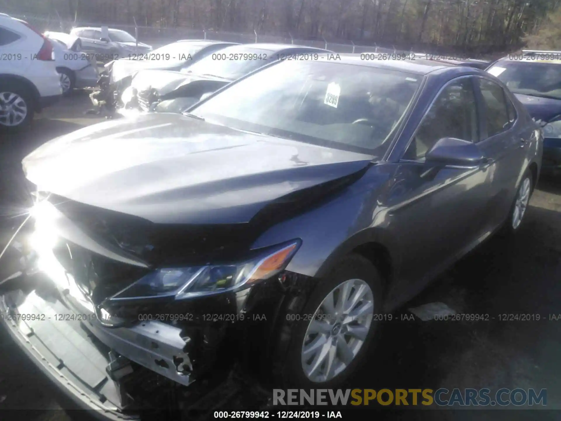 2 Photograph of a damaged car 4T1B11HK7KU169392 TOYOTA CAMRY 2019