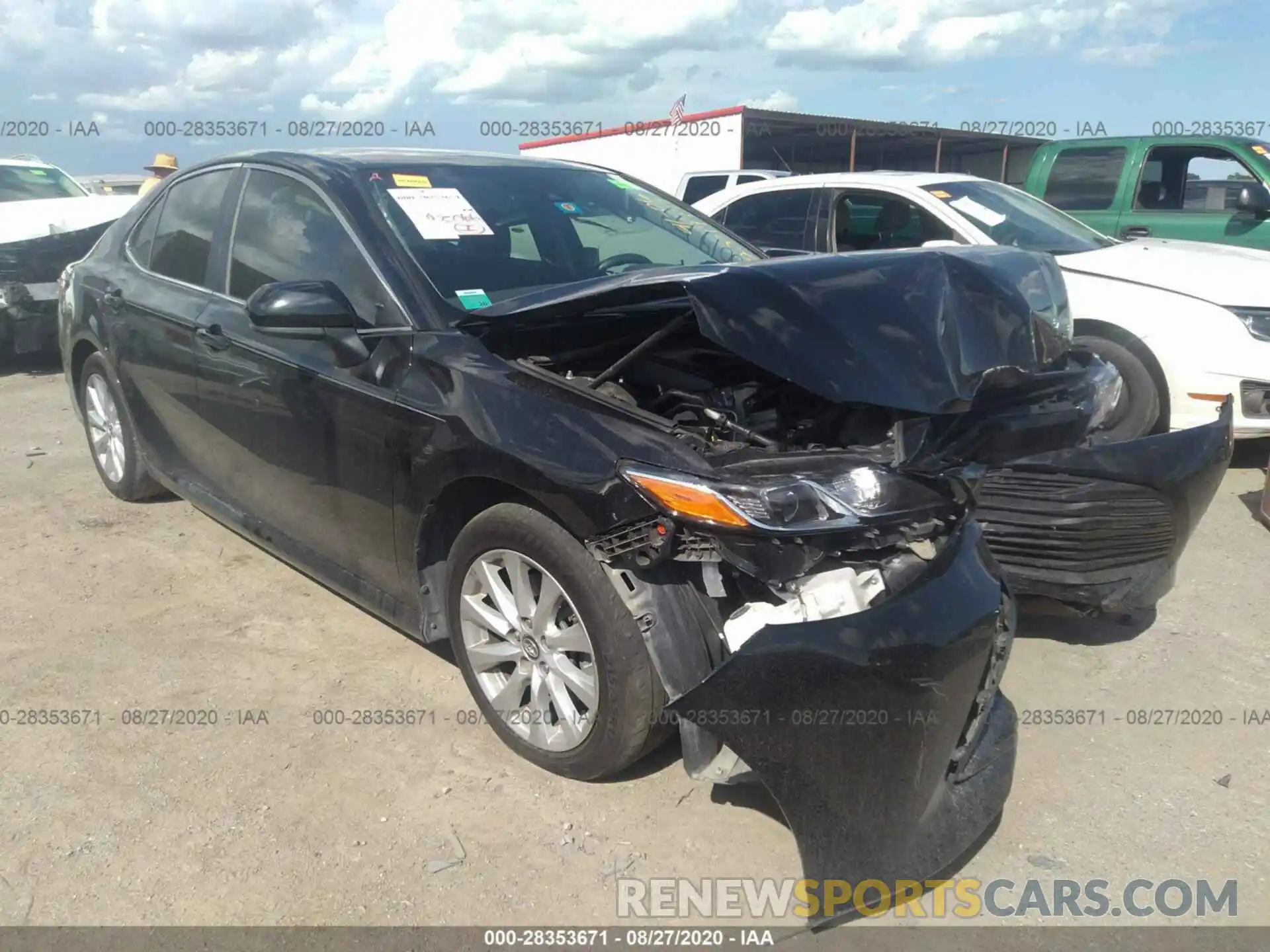 1 Photograph of a damaged car 4T1B11HK7KU169988 TOYOTA CAMRY 2019