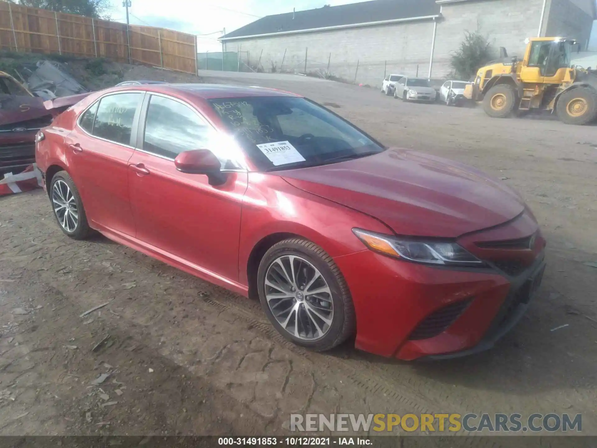 1 Photograph of a damaged car 4T1B11HK7KU171028 TOYOTA CAMRY 2019